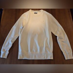 Stone Island White Crewneck Sweater Only Worn Once Size Medium